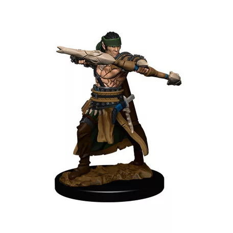 Pathfinder Battles: Premium Painted Figure - Half-Elf Ranger Male - EN-WZK77505