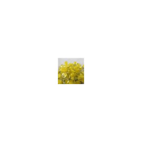 Chessex Gaming Glass Stones in Tube - Catseye Yellow (40)-1152