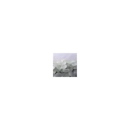 Chessex Gaming Glass Stones in Tube - Frosted Crystal Clear (40)-1181