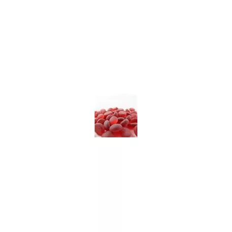 Chessex Gaming Glass Stones in Tube - Frosted Crystal Red (40)-1184