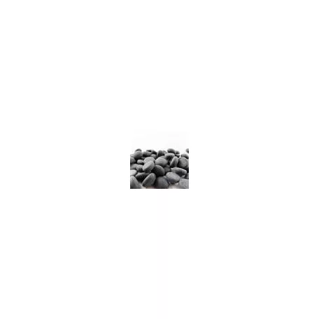 Chessex Gaming Glass Stones in Tube - Frosted Opal Black (40)-1188