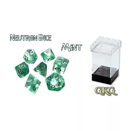 Neutron Dice Mint (7 Dice Set)-GKGN0202