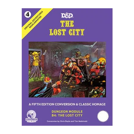 Original Adventures Reincarnated #4 - The Lost City- EN-GMG50004