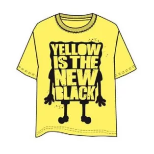 Spongebob Yellow is the new black T-Shirt-CCE4357S