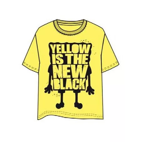 Spongebob Yellow is the new black T-Shirt-CCE4357S