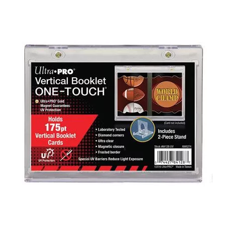 UP - Vertical Booklet Card Holder - UV ONE-TOUCH-84128