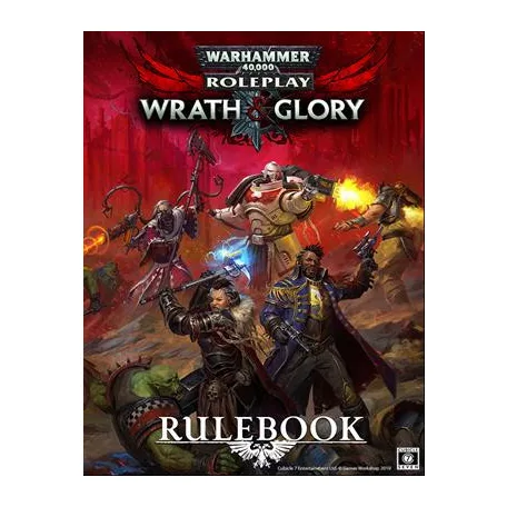 Warhammer 40000 Roleplay Wrath & Glory Rulebook - EN-CB72600