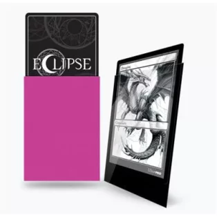 UP - Standard Sleeves - Gloss Eclipse - Hot Pink (100 Sleeves)-15609