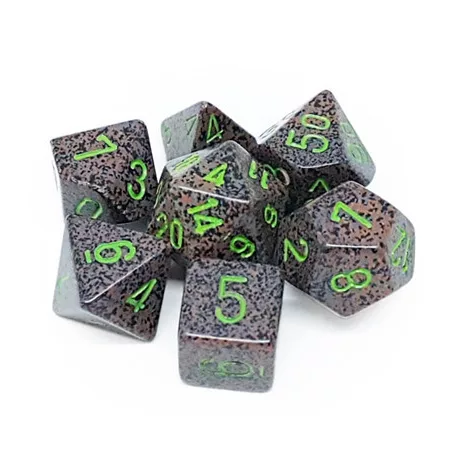 Chessex Speckled Polyhedral 7-Die Set - Earth-25310