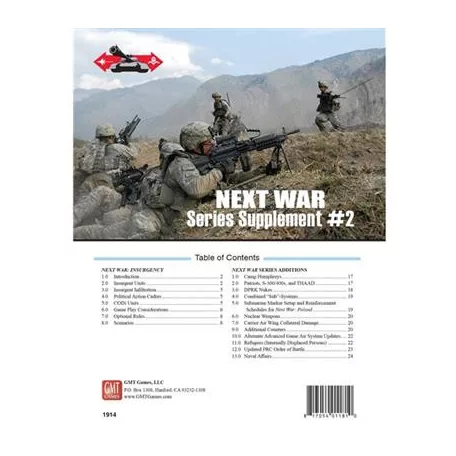 Next War: Supplement #2 - EN-1914