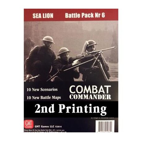 Combat Commander BP #6: Sea Lion, 2nd Printing - EN-1401-19