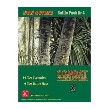 Combat Commander BP #4: New Guinea, 2nd Printing - EN-1103-19