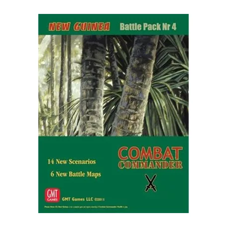 Combat Commander BP #4: New Guinea, 2nd Printing - EN-1103-19