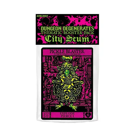 Dungeon Degenerates: City Scum - Booster Pack - EN-CiScBoPa