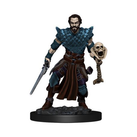 D&D Icons of the Realms: Premium Painted Figure - Human Warlock Male-WZK93024