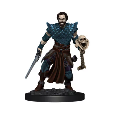 D&D Icons of the Realms: Premium Painted Figure - Human Warlock Male-WZK93024