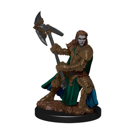 D&D Icons of the Realms: Premium Painted Figure - Half-Orc Fighter Female-WZK93026