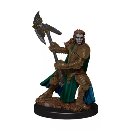 D&D Icons of the Realms: Premium Painted Figure - Half-Orc Fighter Female-WZK93026