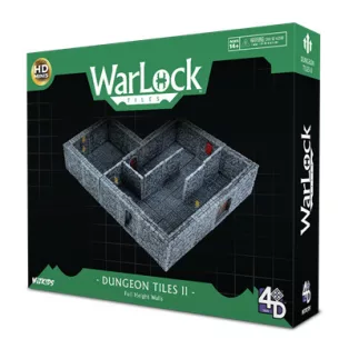 WarLock Tiles: Dungeon Tiles II - Full Height Stone Walls-16510