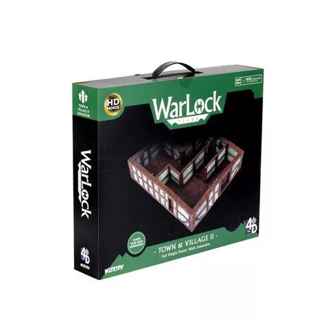 WarLock Tiles: Town & Village II - Full Height Plaster Walls Expansion-16515