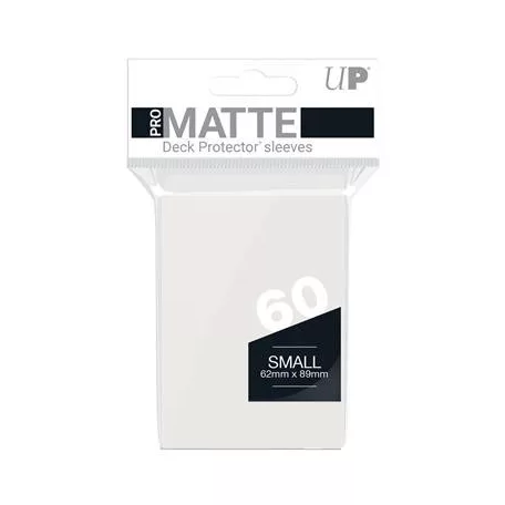 UP - Small Sleeves - Non-Glare - Clear Pro Matte (60 Sleeves)-84491