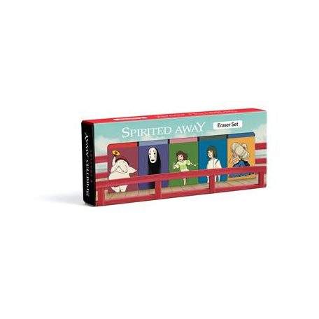 Studio Ghibli - Spirited Away Eraser Set-02662