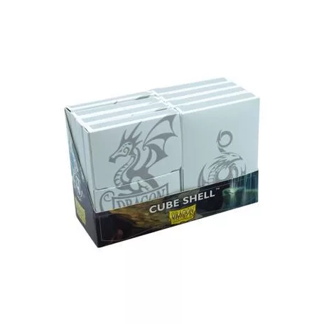 Dragon Shield Cube Shell - White-AT-30505