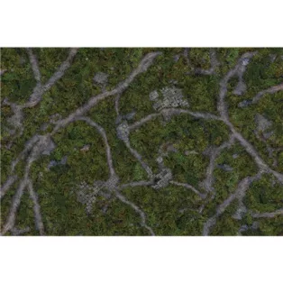 Kraken Wargames Gaming Mat - Ancient Green 6x4 Gaming Mat 2.0-KWG-64-2