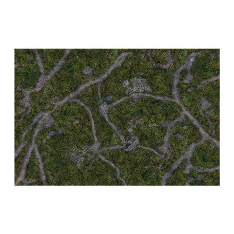 Kraken Wargames Gaming Mat - Ancient Green 6x4 Gaming Mat 2.0-KWG-64-2