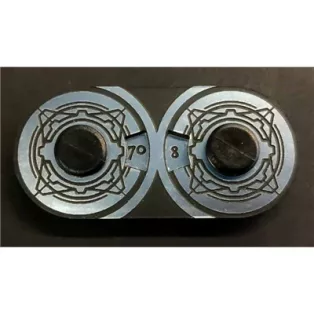 Kraken Wargames - Point Counter 100 Silver-KWG0204