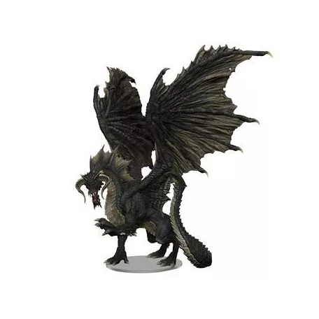 D&D Icons of the Realms: Adult Black Dragon Premium Figure-WZK96021