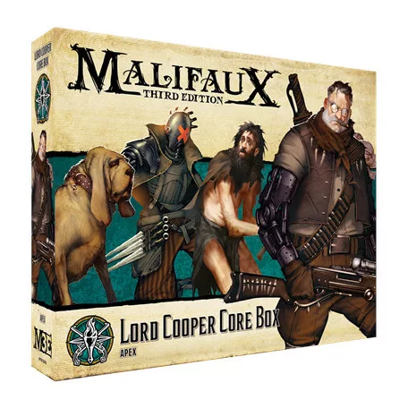 Malifaux 3rd Edition - Lord Cooper Core Box - EN-WYR23801