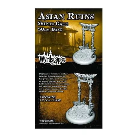 Wyrdscapes - Asian Ruins 50mm III - Shinto Gate-WYRWS012