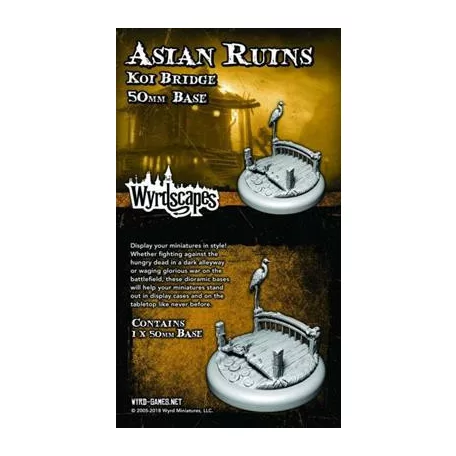 Wyrdscapes - Asian Ruins 50mm I - Bridge-WYRWS014