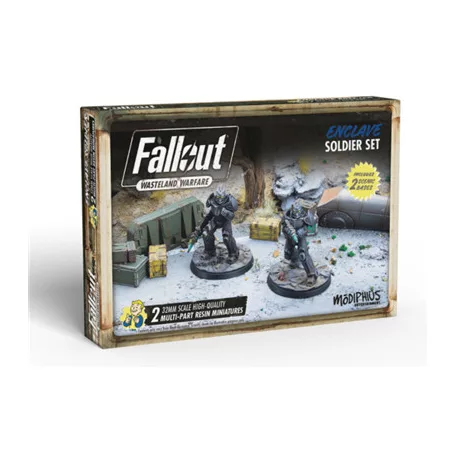 Fallout: Wasteland Warfare - Enclave: Soldier Set - EN-MUH052036