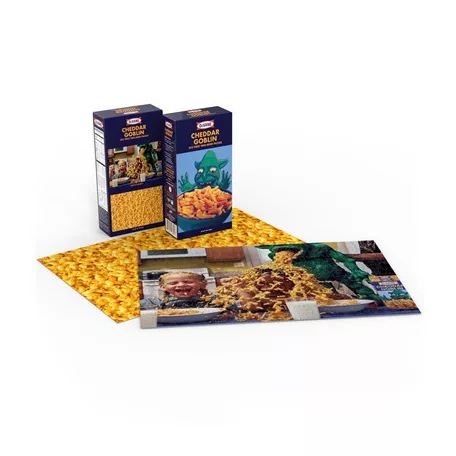 Cheddar Goblin 252pc 2-Sided Puzzle-PZADCG001MNG