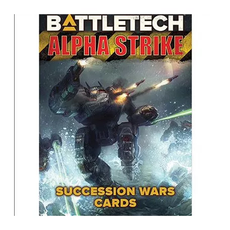 BattleTech AS Succession Wars Cards - EN-CAT-35685