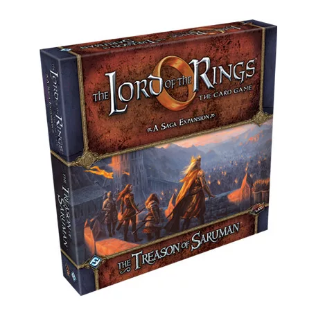 FFG - Lord of the Rings LCG: The Treason of Saruman Saga Expansion - EN-FFGMEC45