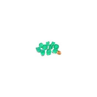 Chessex Borealis Light Green/gold Luminary Set of Ten d10s-27375