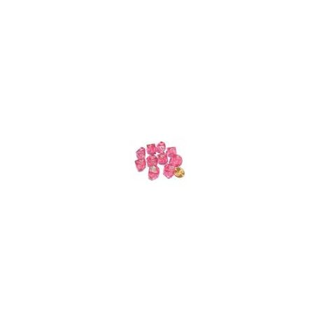 Chessex Borealis Pink/silver Luminary Set of Ten d10s-27384