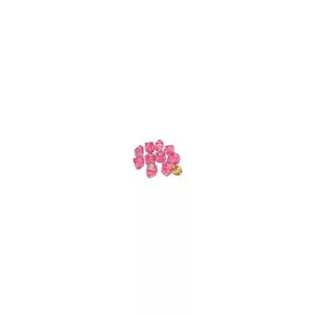 Chessex Borealis Pink/silver Luminary Set of Ten d10s-27384