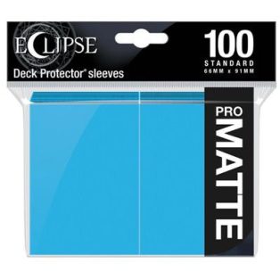 UP - Eclipse Matte Standard Sleeves: Sky Blue (100 Sleeves)-15615