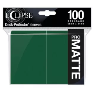 UP - Eclipse Matte Standard Sleeves: Forest Green (100 Sleeves)-15617