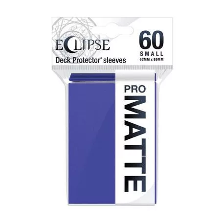 UP - Eclipse Matte Small Sleeves: Royal Purple (60 Sleeves)-15646