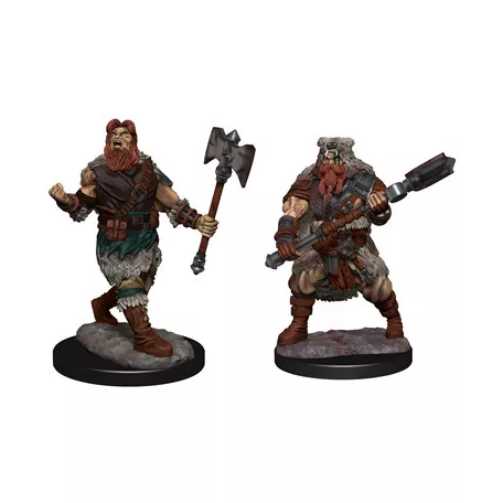 D&D Nolzur's Marvelous Miniatures: Human Barbarian Male-90224