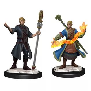 D&D Nolzur's Marvelous Miniatures: Half-Elf Wizard Male-90229