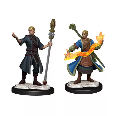 D&D Nolzur's Marvelous Miniatures: Half-Elf Wizard Male-90229