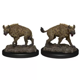 Wizkids Deep Cuts Unpainted Miniatures: Hyenas-90271