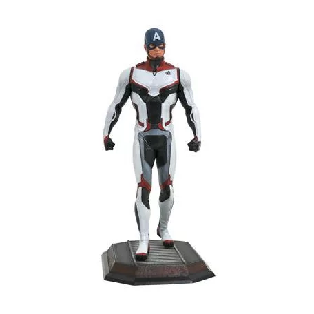 Marvel Gallery Avengers 4 Team Suit Captain America Statue-SEP201926