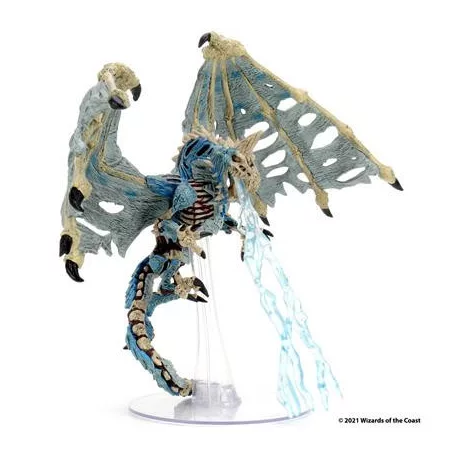 D&D Icons of the Realms: Boneyard - Blue Dracolich Premium Set (Set 18)-96038